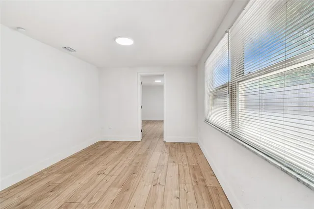 a backyard of a house