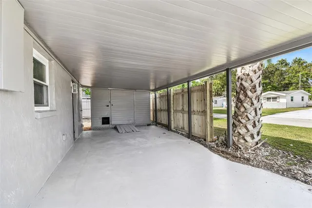 a view of kitchen with wooden floor