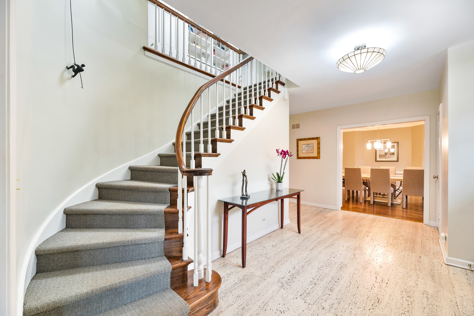 200 Hazel Avenue Glencoe, IL 60022 - Photo 3 of 51 a view of entryway and hall with wooden floor