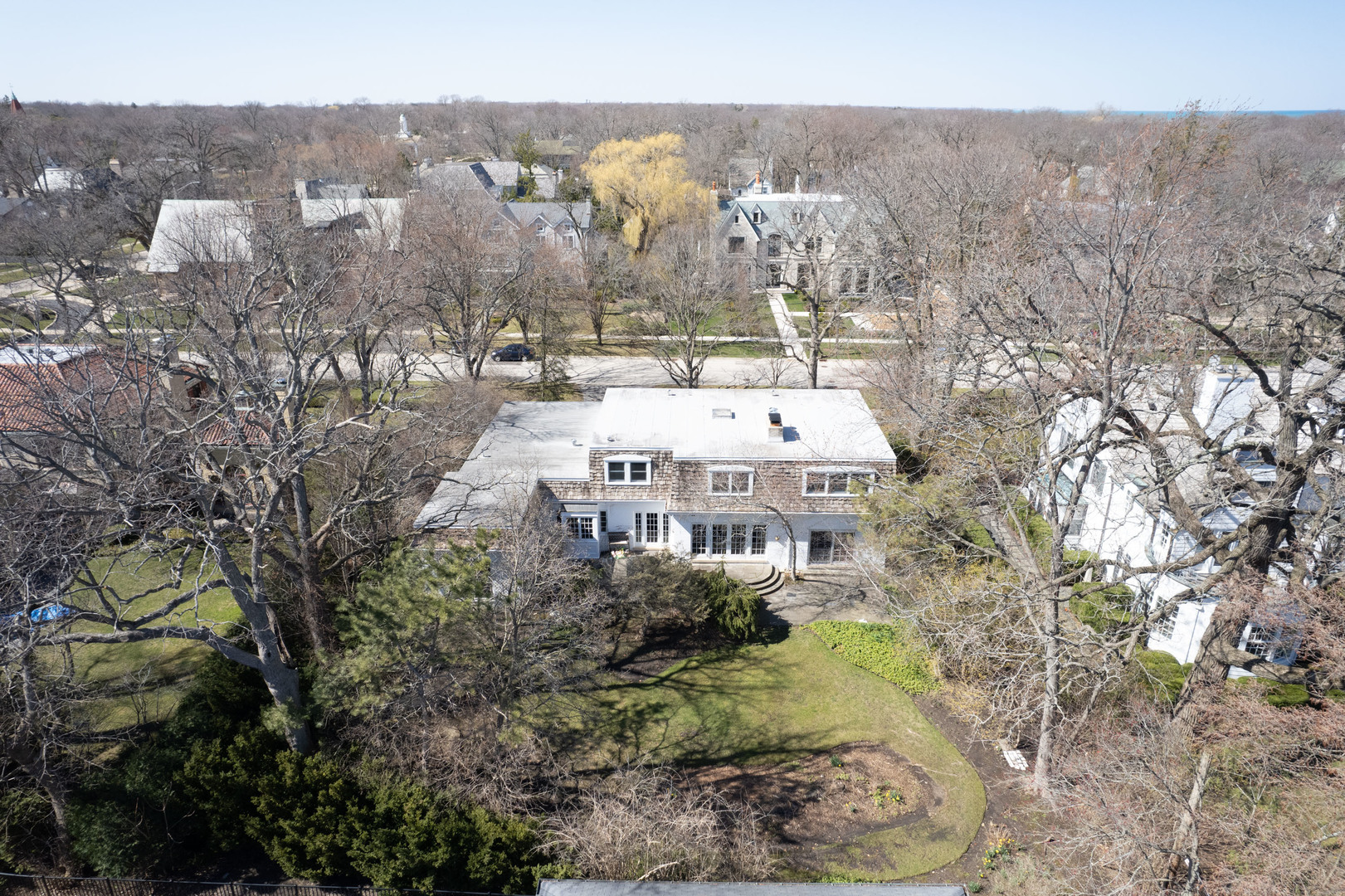 200 Hazel Avenue Glencoe, IL 60022 - Photo 45 of 51 a view of a houses with a yard