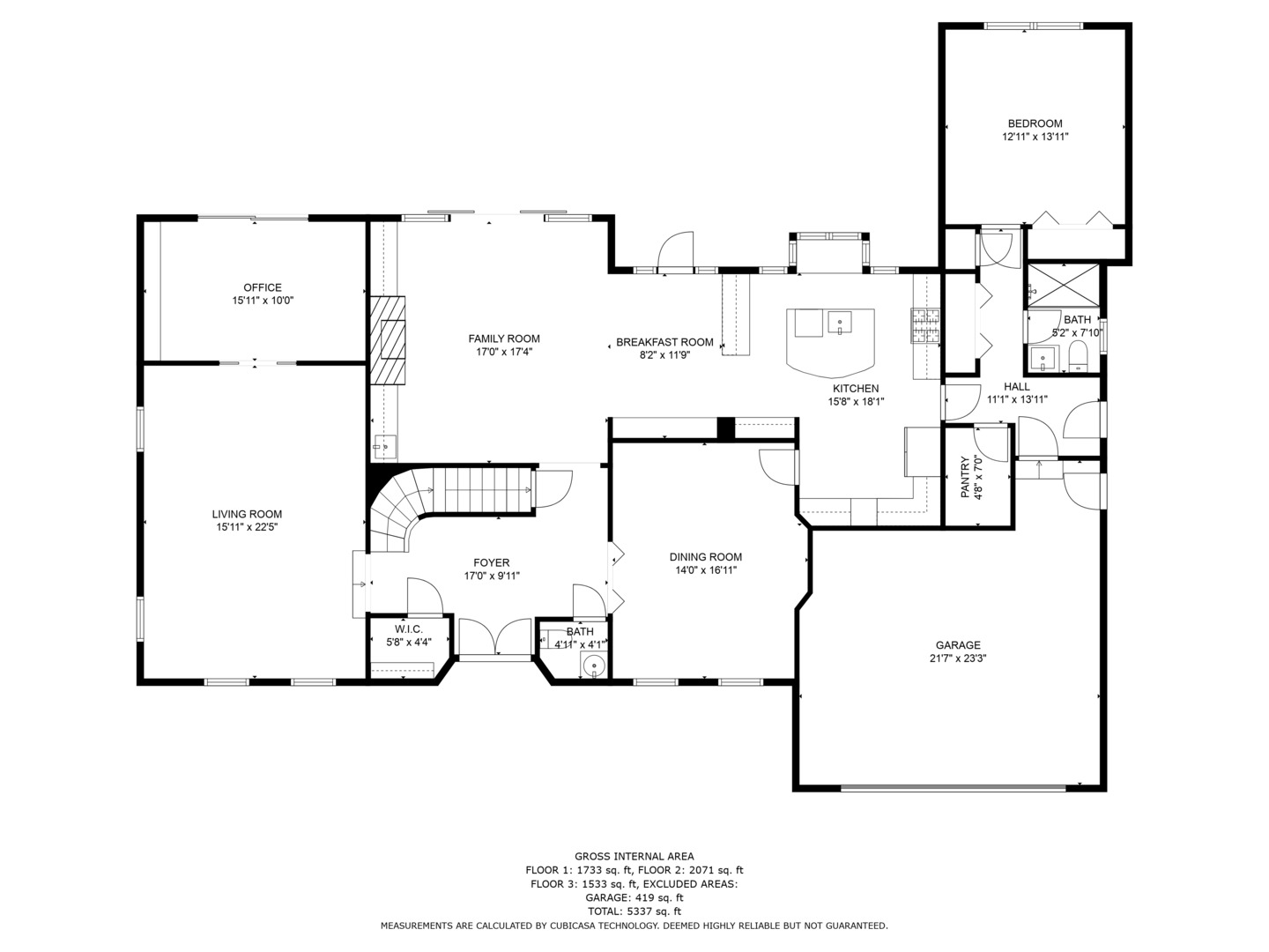 200 Hazel Avenue Glencoe, IL 60022 - Photo 48 of 51 a picture of floor plan