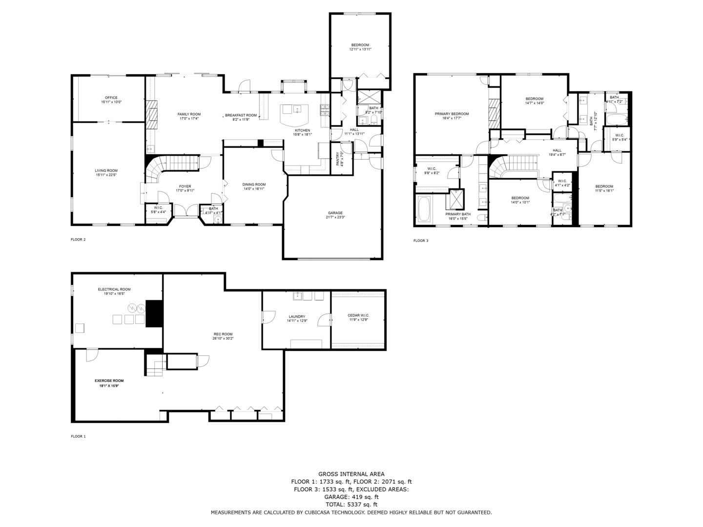 200 Hazel Avenue Glencoe, IL 60022 - Photo 51 of 51 a picture of a floor plan