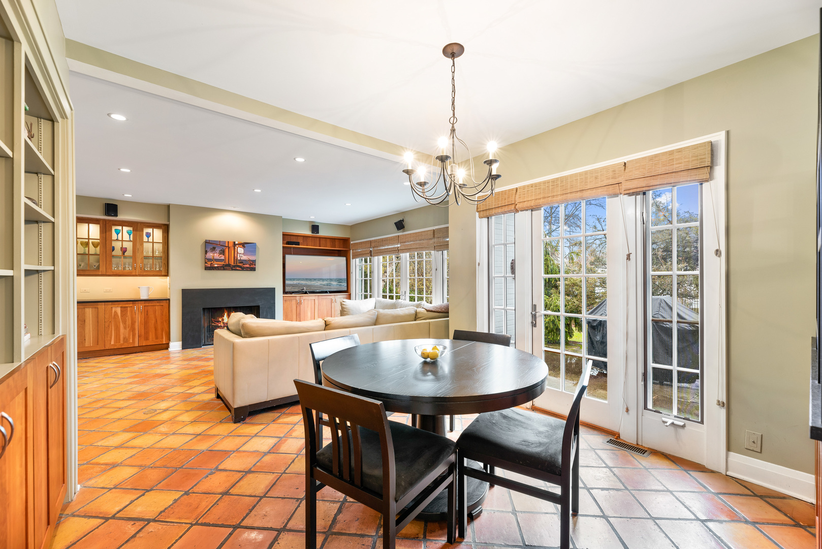 200 Hazel Avenue Glencoe, IL 60022 - Photo 10 of 51 a view of a dining room with furniture window and outside view