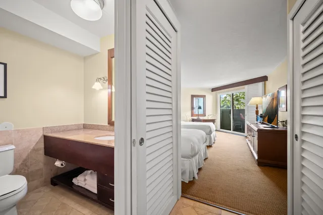 a room with furniture and a window