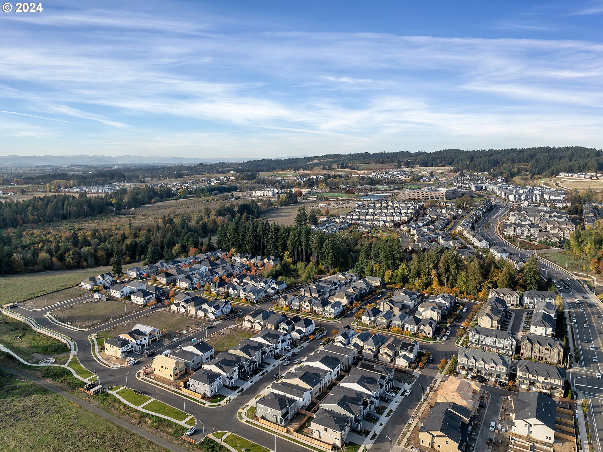 13858 Southwest 174th Avenue Tigard, OR 97140 - Photo 40 of 44 an aerial view of a city with lots of residential buildings