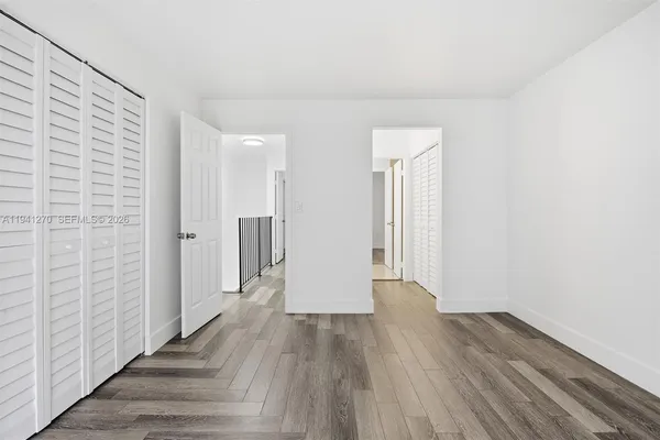 wooden floor in a room