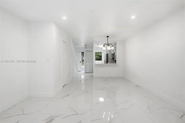 a view of a room with a sink