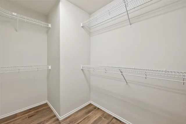 a view of a backyard with a garden