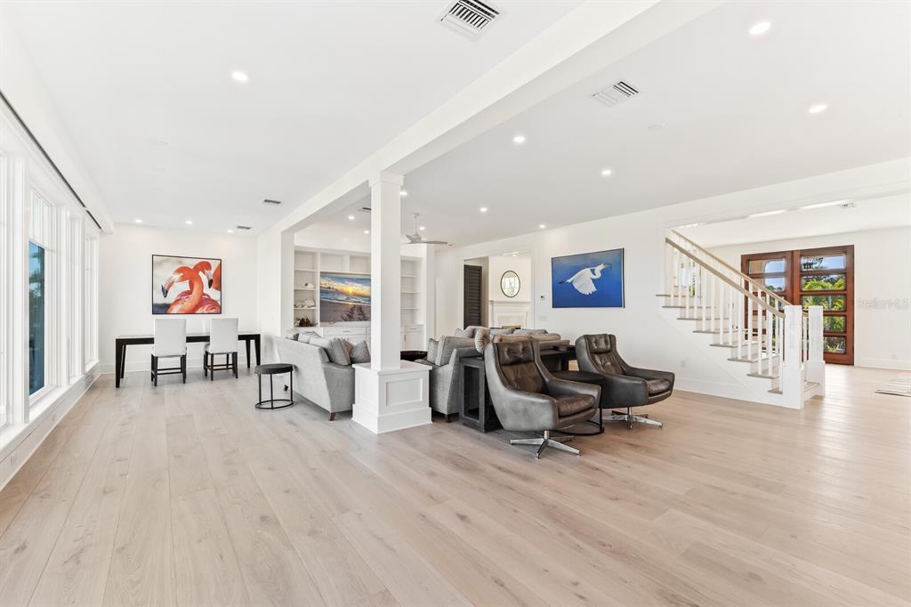 4070 Loomis Avenue Boca Grande, FL 33921 - Photo 16 of 59 a living room with furniture and a wooden floor