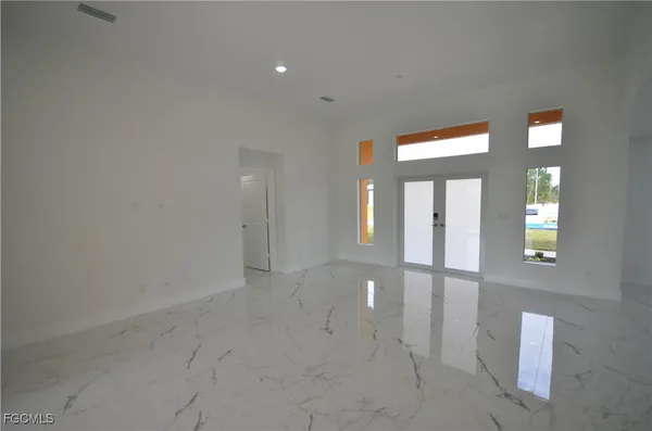 a view of empty room