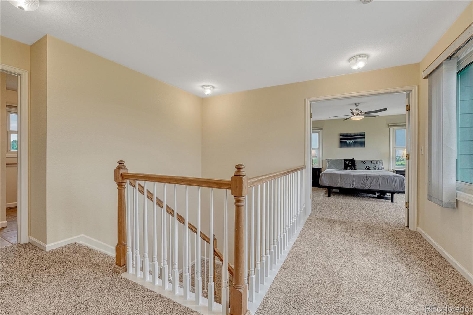 43793 Buckskin Road Parker, CO 80138 - Photo 20 of 50 a view of hallway with livingroom and furniture
