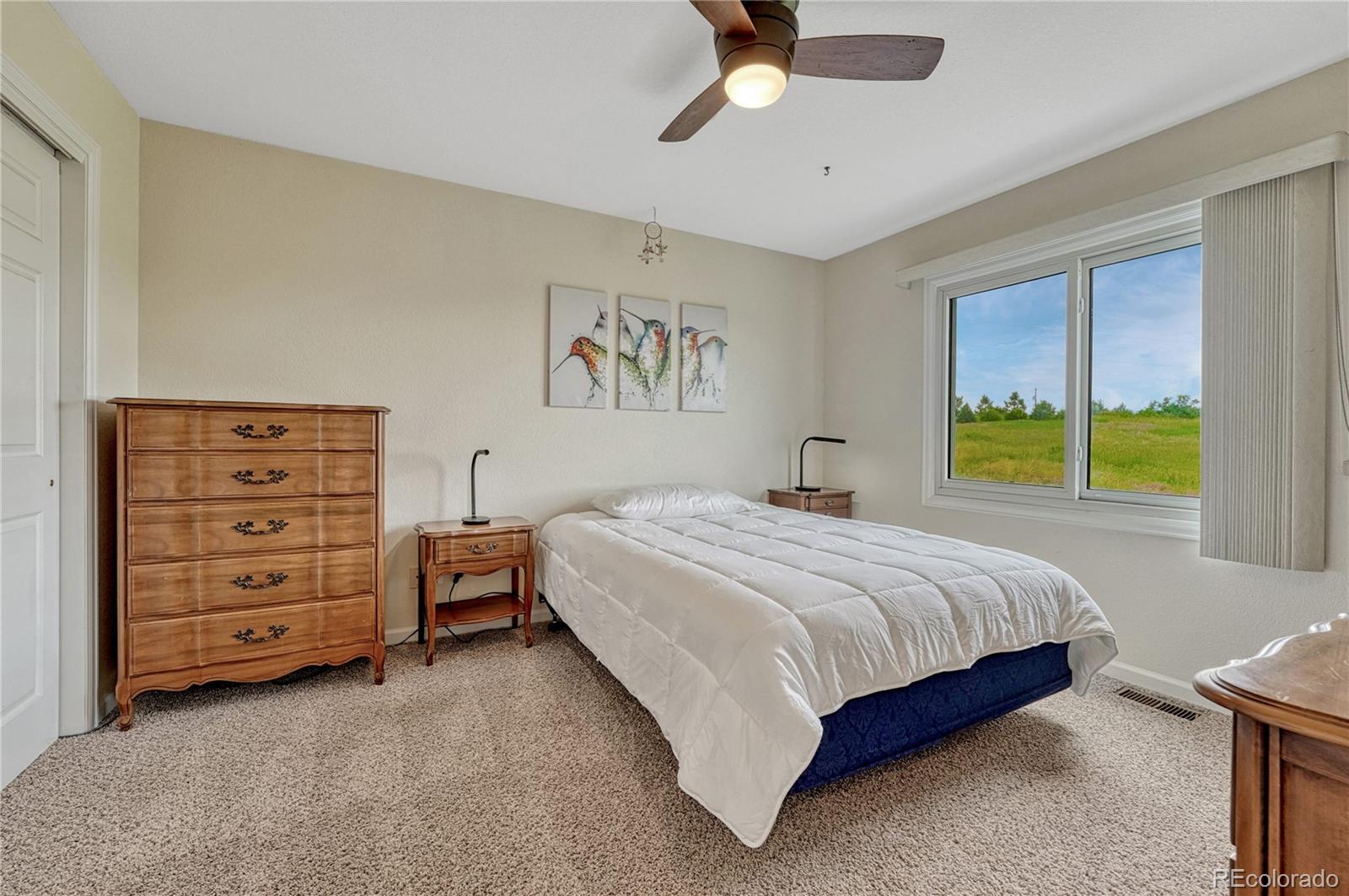 43793 Buckskin Road Parker, CO 80138 - Photo 28 of 50 a bedroom with a bed and a window