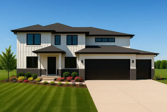 a front view of a house with yard