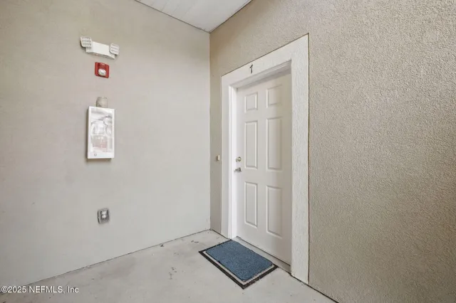 a view of an entryway