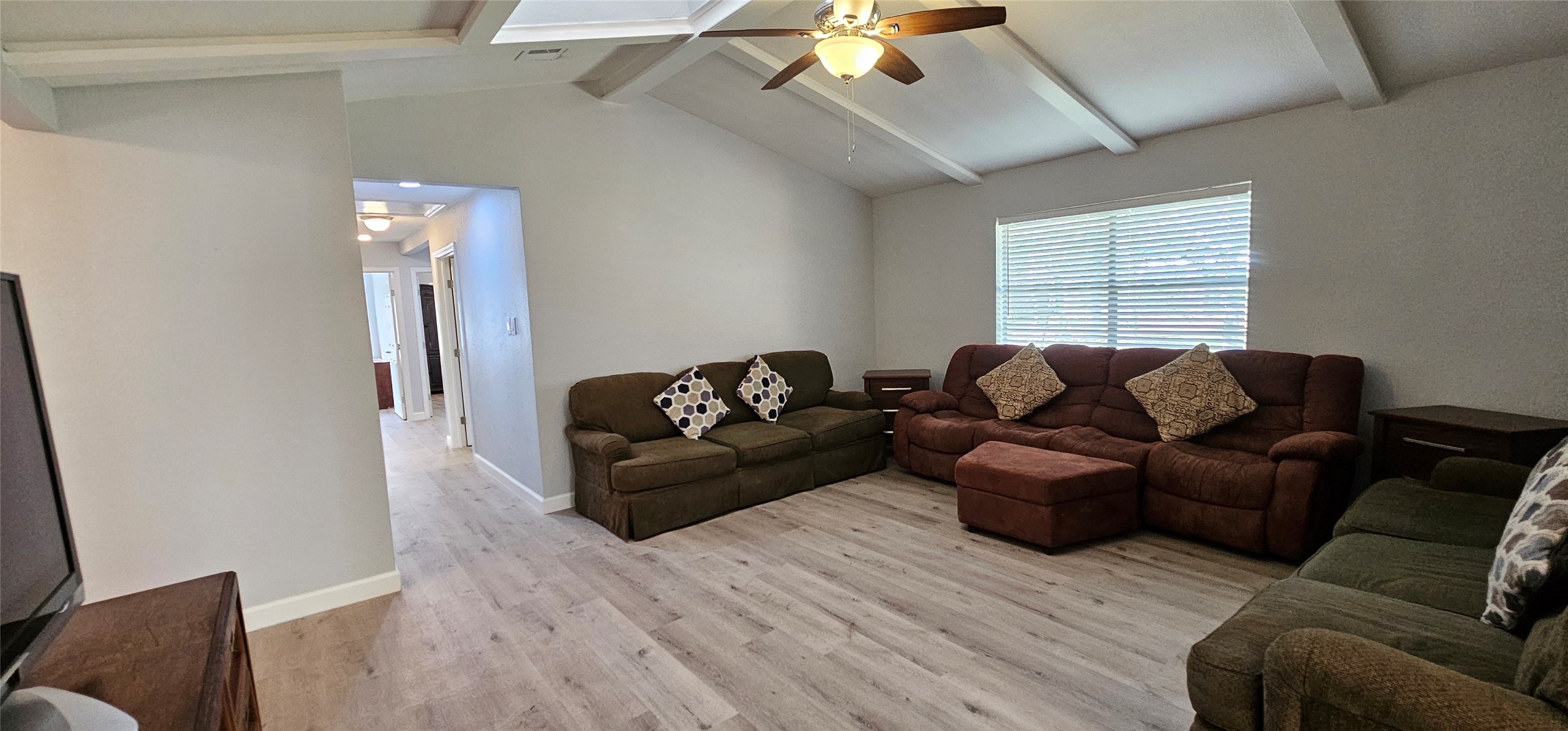 26311 Maplewood Drive Spring, TX 77386 - Photo 3 of 23 a living room with furniture and a wooden floor