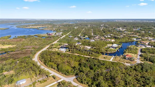 a view of city and ocean