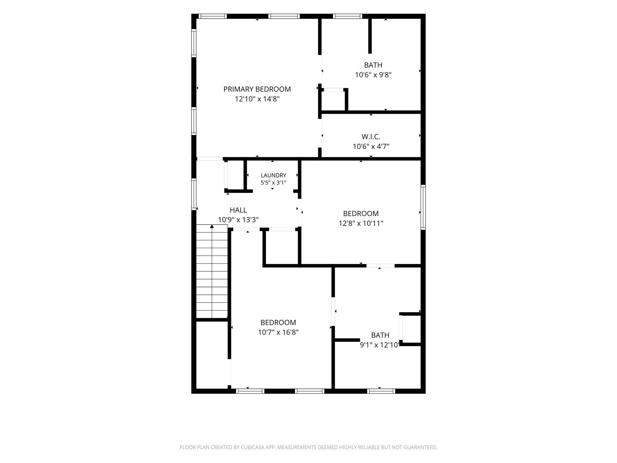54 Topside Drive Inlet Beach, FL 32461 - Photo 40 of 42 2D Floor plan for 54 Topside Drive_1