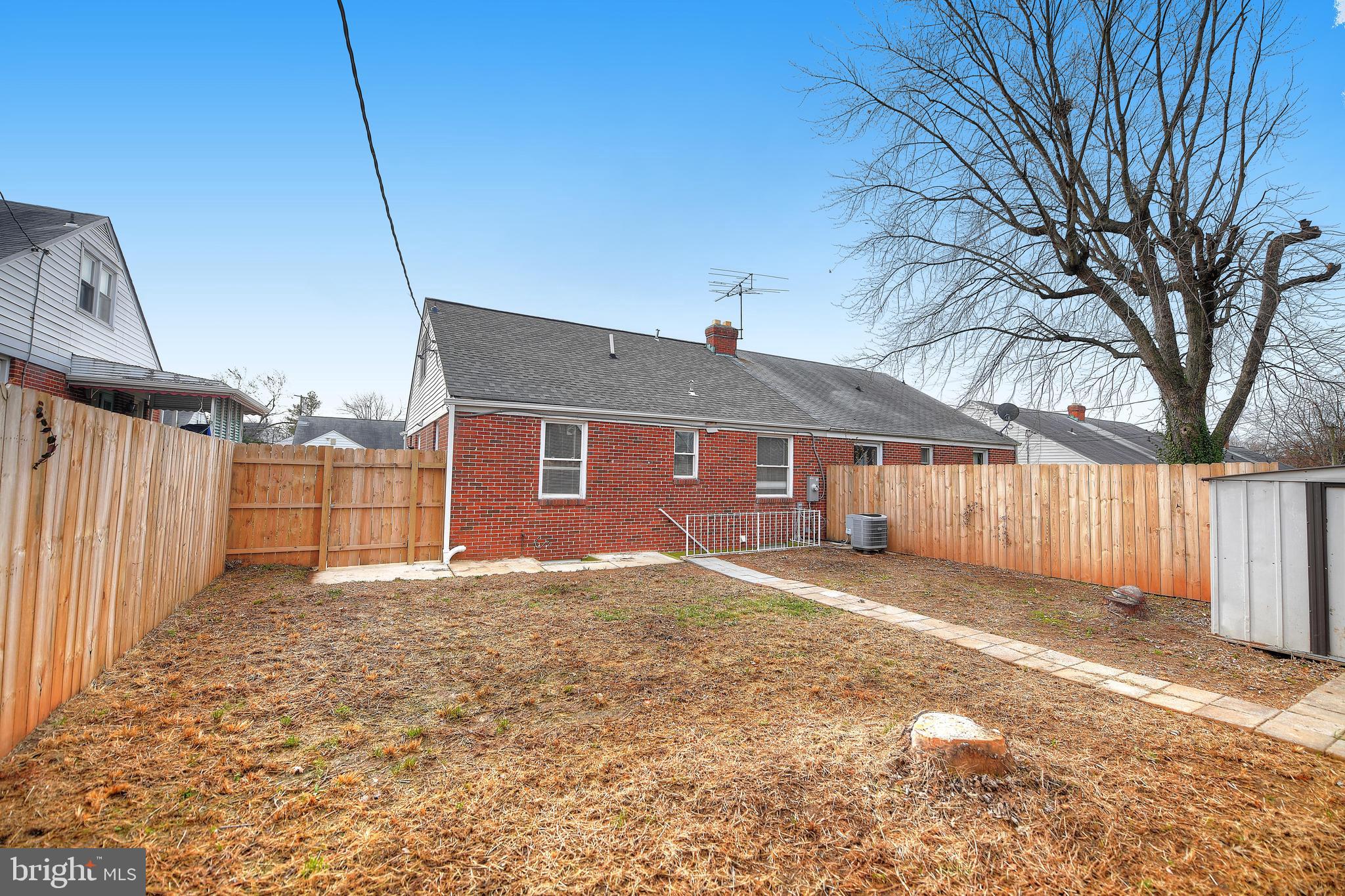 6512 Langdale Road Rosedale, MD 21237 - Photo 36 of 41 Rear yard