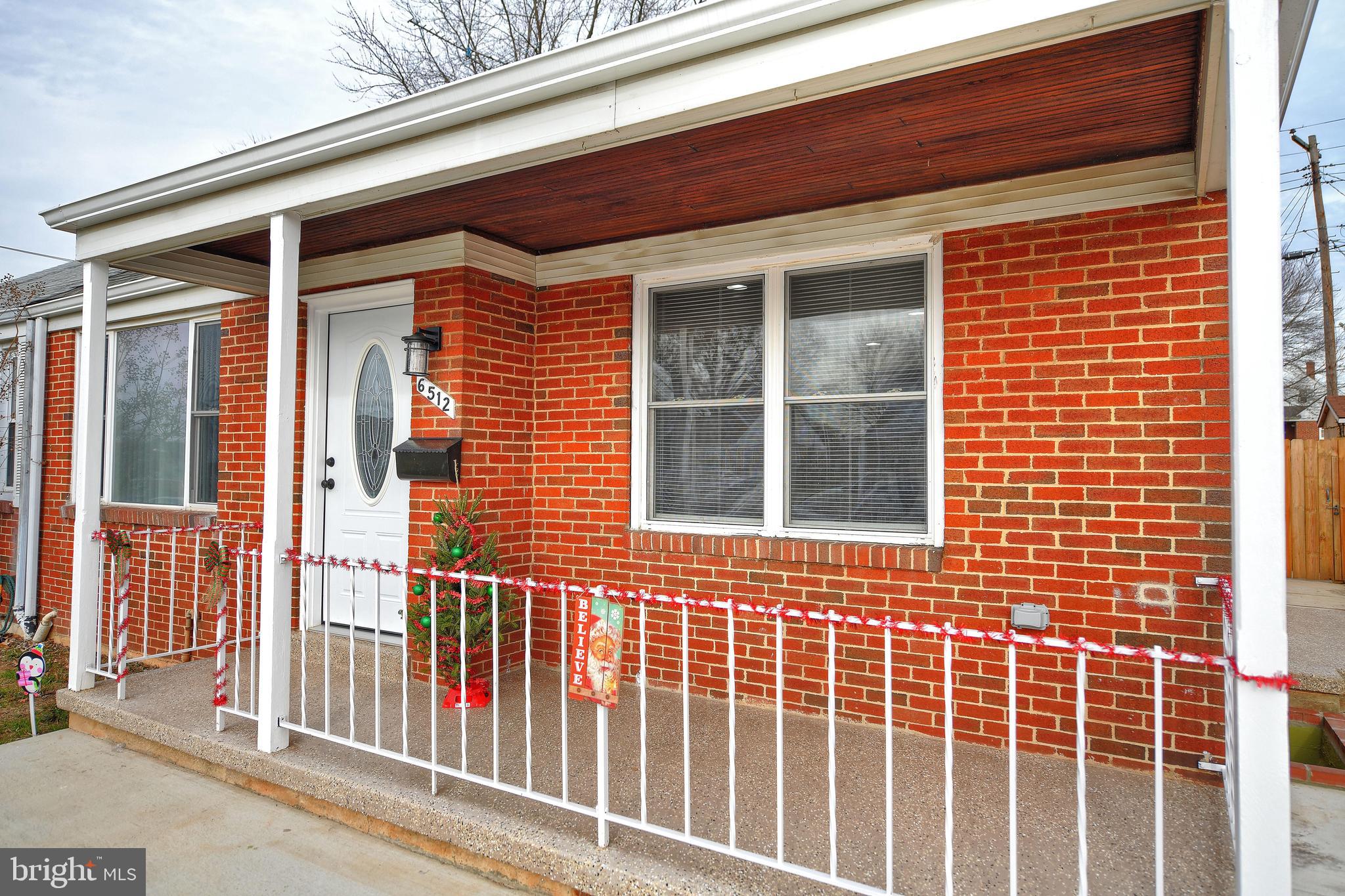 6512 Langdale Road Rosedale, MD 21237 - Photo 5 of 41 Sit outside on your covered porch