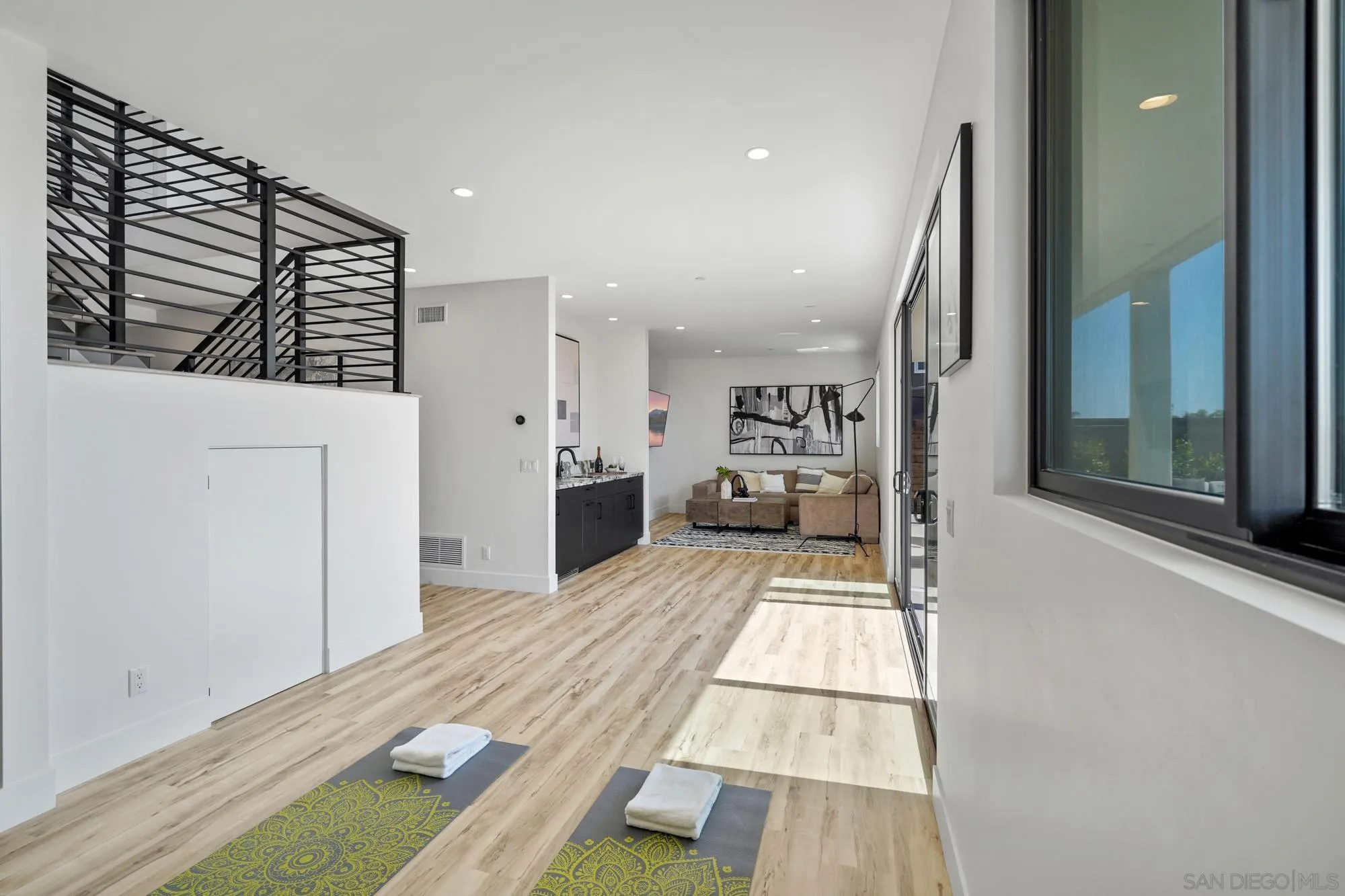 1604 Legaye Drive Cardiff, CA 92007 - Photo 30 of 42 a view of kitchen with furniture and wooden floor