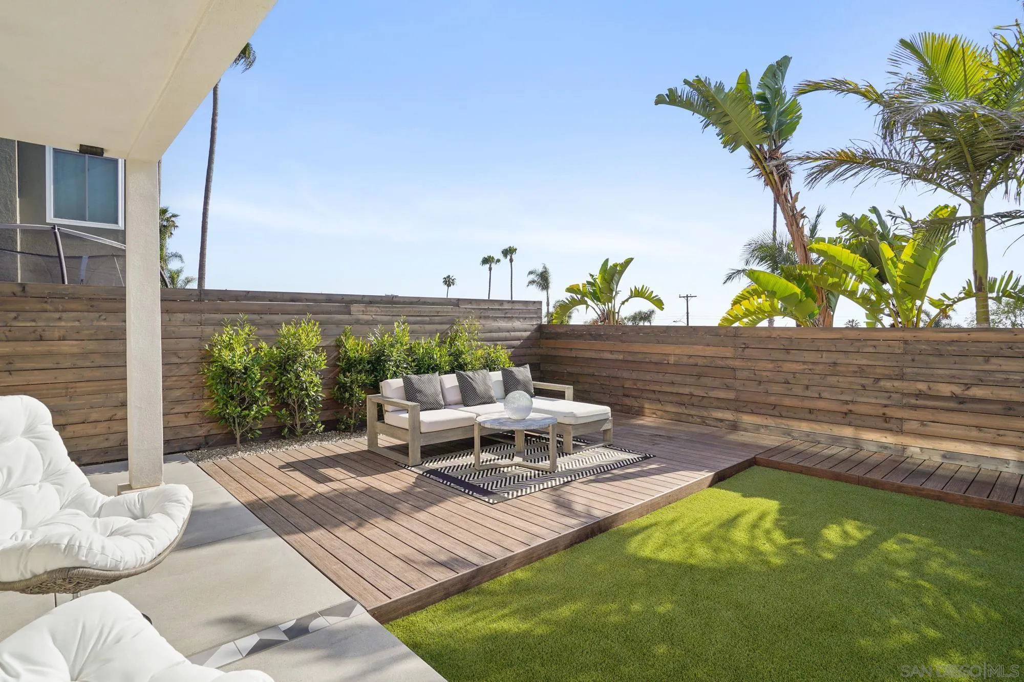 1604 Legaye Drive Cardiff, CA 92007 - Photo 37 of 42 a view of a backyard with a patio