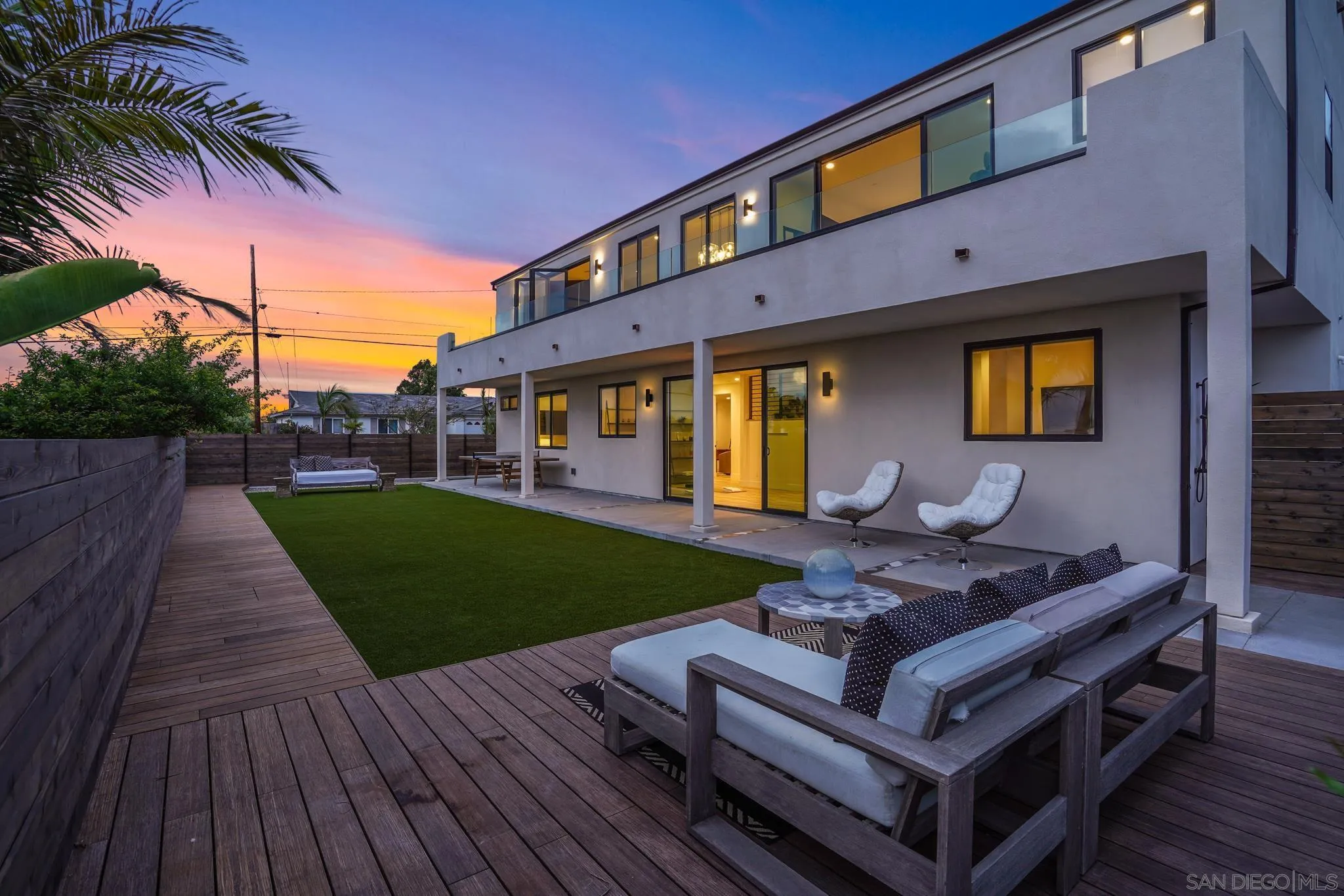 1604 Legaye Drive Cardiff, CA 92007 - Photo 10 of 42 a view of a house with backyard and sitting area