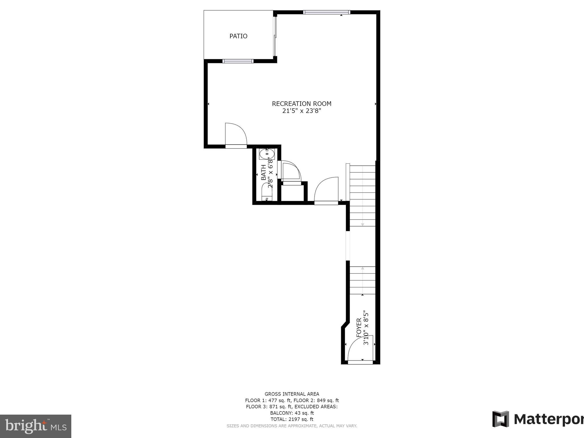1048 Red Clover Road Gambrills, MD 21054 - Photo 41 of 41 Lower Level Floor Plan