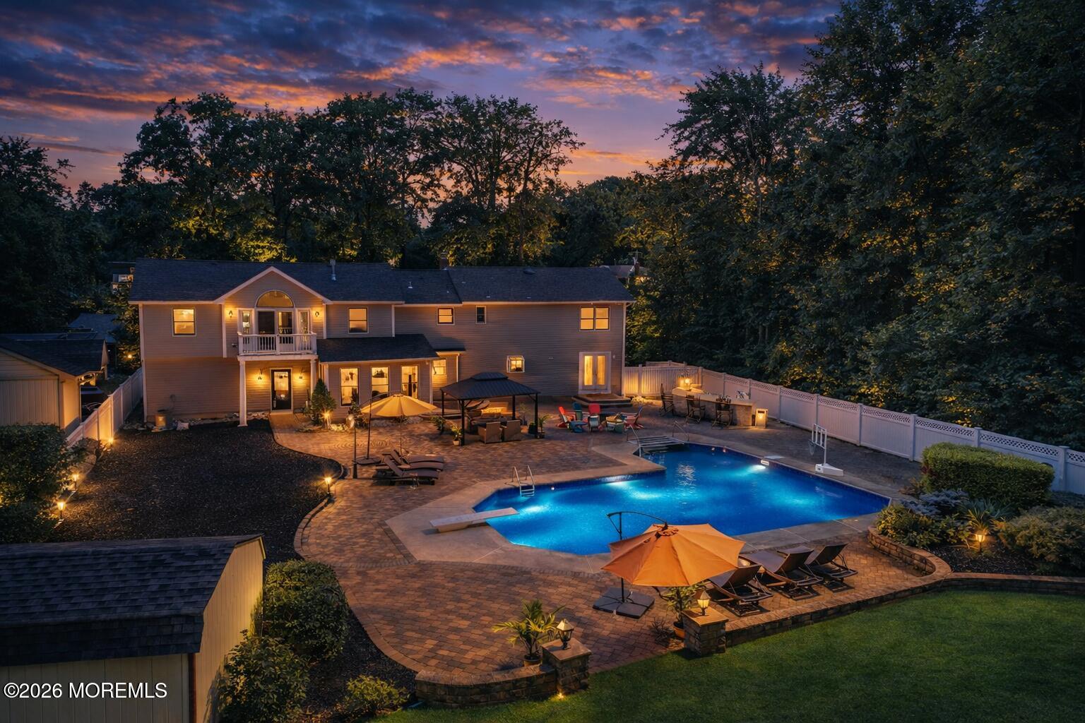 760 Harmony Road Middletown, NJ 07748 - Photo 45 of 45 REAR OF HOME