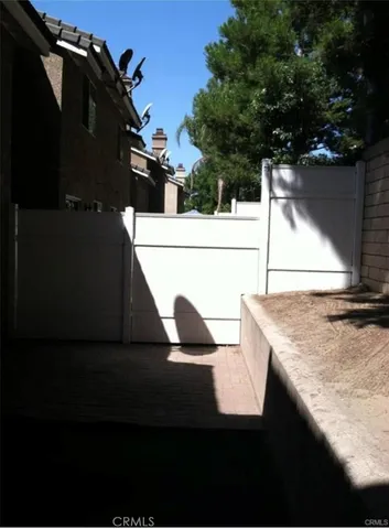 a view of outdoor space and deck