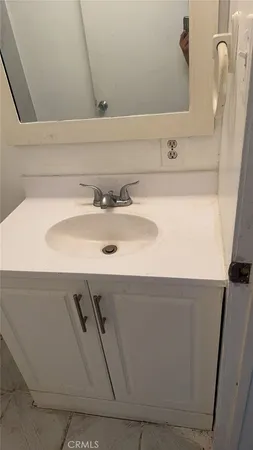 a close view of sink