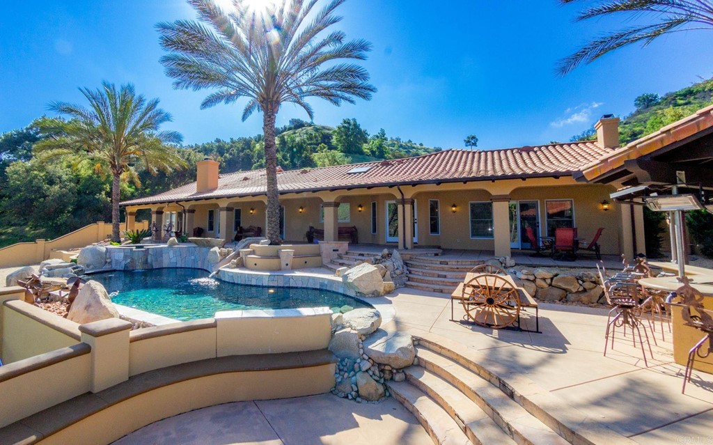 40689 De Luz Murrieta Road Fallbrook, CA 92028 - Photo 1 of 1 a front view of a house with swimming pool
