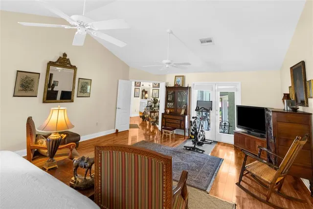 a view of park with entertaining space