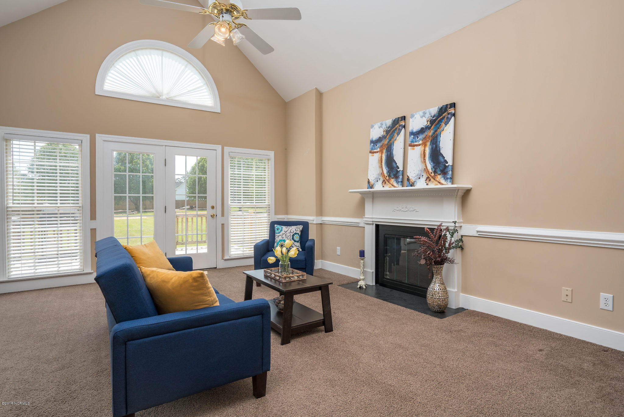 4413 Edgewater Road Elm City, NC 27822 - Photo 4 of 23 VAULTED CEILING IN GREAT ROOM