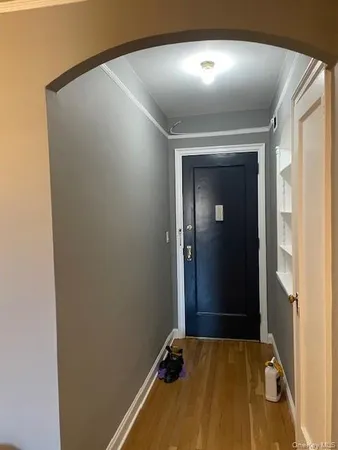 view of room with window