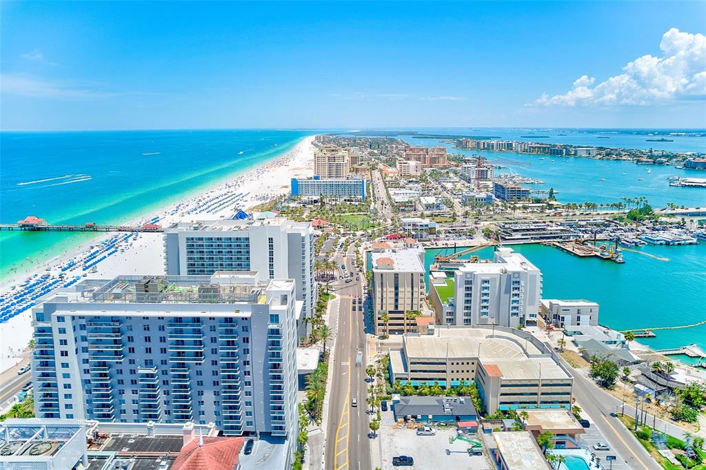 767 Island Way Clearwater, FL 33767 - Photo 66 of 74 a picture of city view with lake view and ocean view