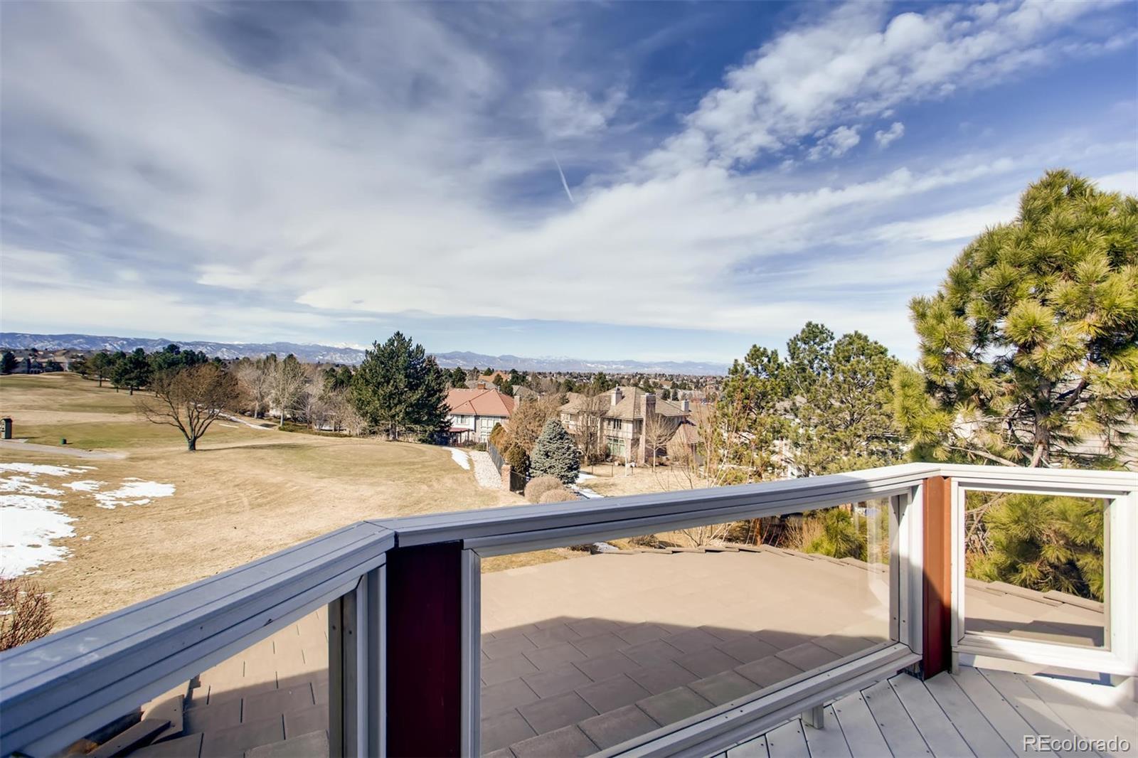 8618 Colonial Drive Lone Tree, CO 80124 - Photo 37 of 39 a view of a balcony with ocean view