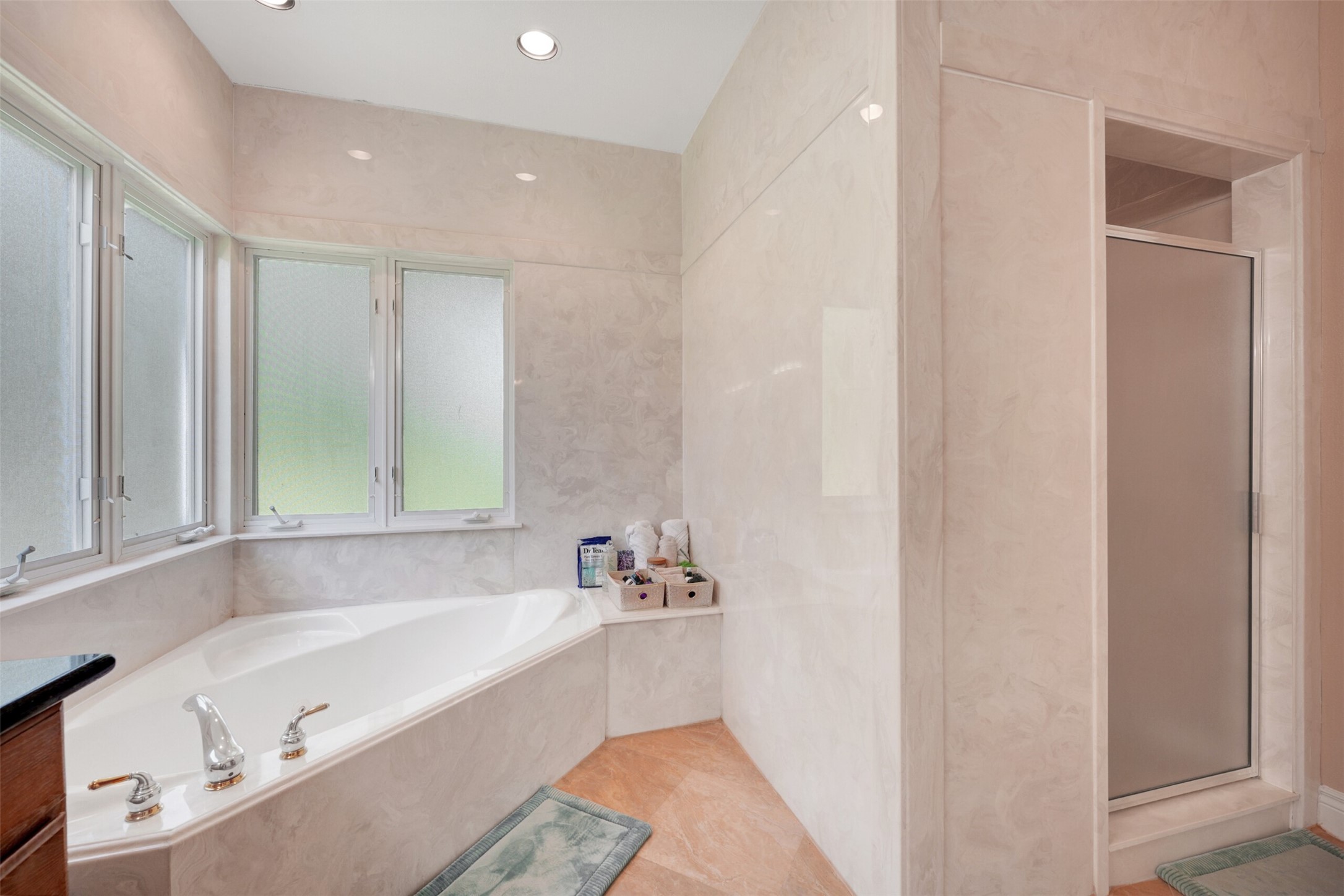 2750 County Road 48 Rosharon, TX 77583 - Photo 27 of 40 a bathroom with a bathtub and a shower