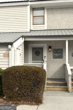 a view of front door