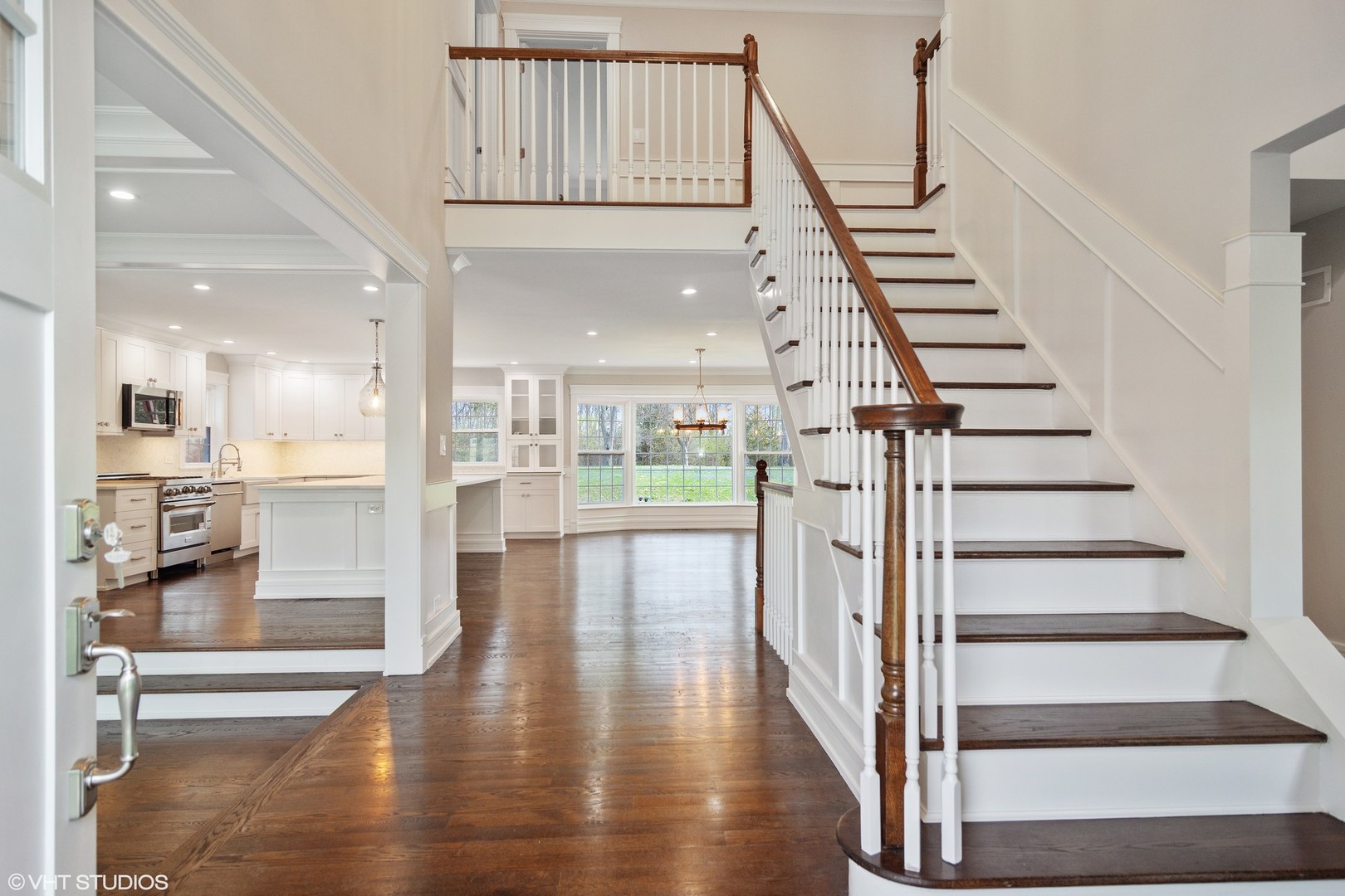 1652 Banbury Road Inverness, IL 60067 - Photo 2 of 28 a view of entryway and hall with wooden floor