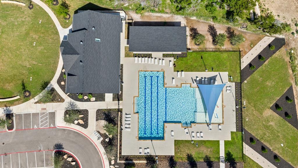 2244 Alamar Walk Leander, TX 78641 - Photo 18 of 22 an aerial view of a house