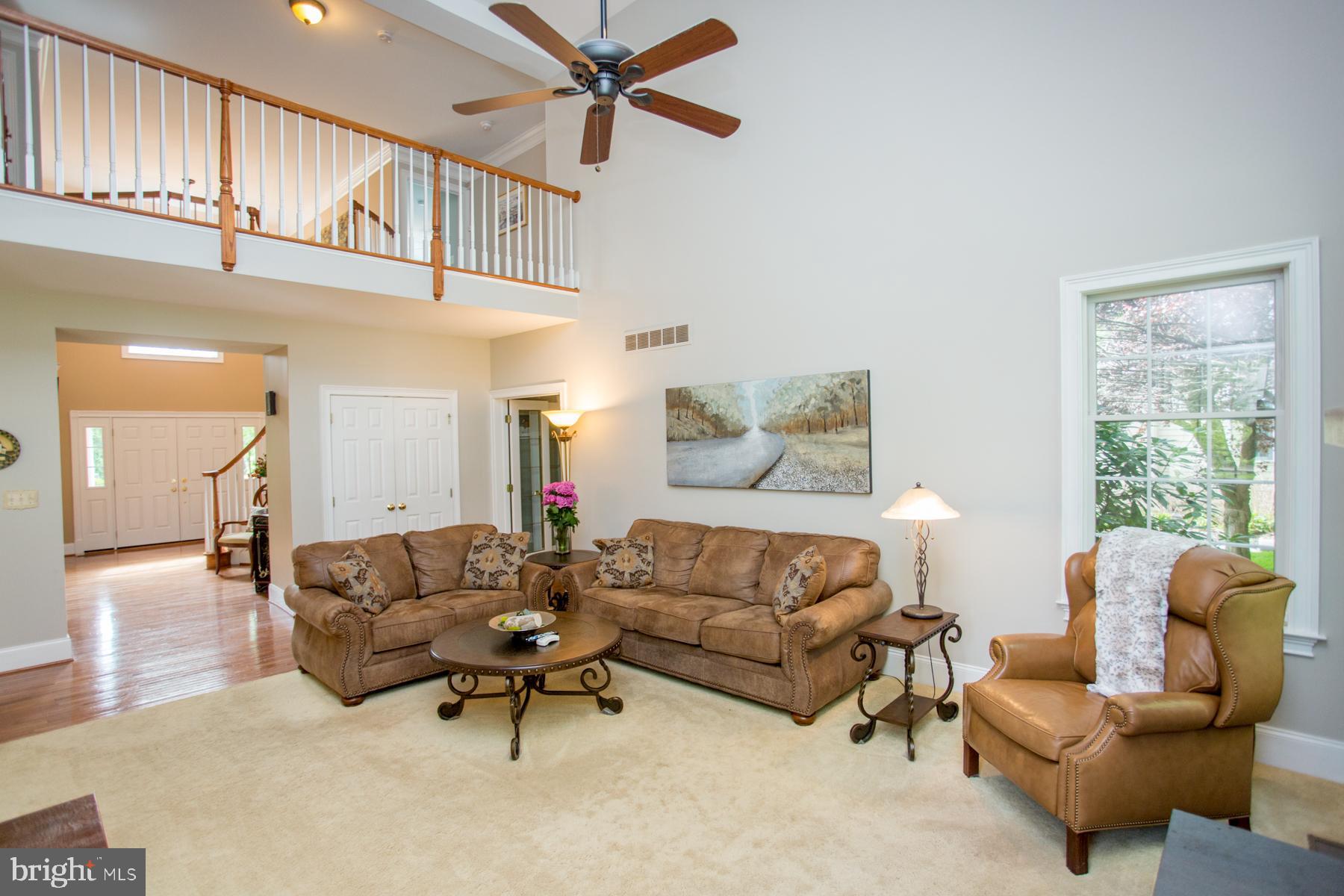 2131 Hawthorne Road New Hope, PA 18938 - Photo 16 of 48 Upstairs Balcony Overlooks Family Room