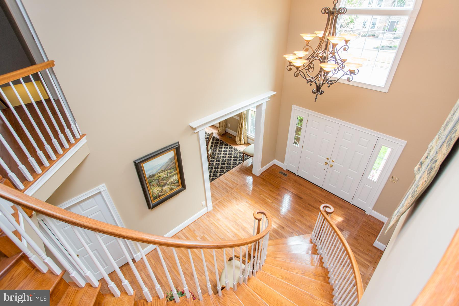 2131 Hawthorne Road New Hope, PA 18938 - Photo 23 of 48 Upstairs View of Foyer