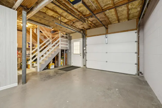 a room with storage and utility