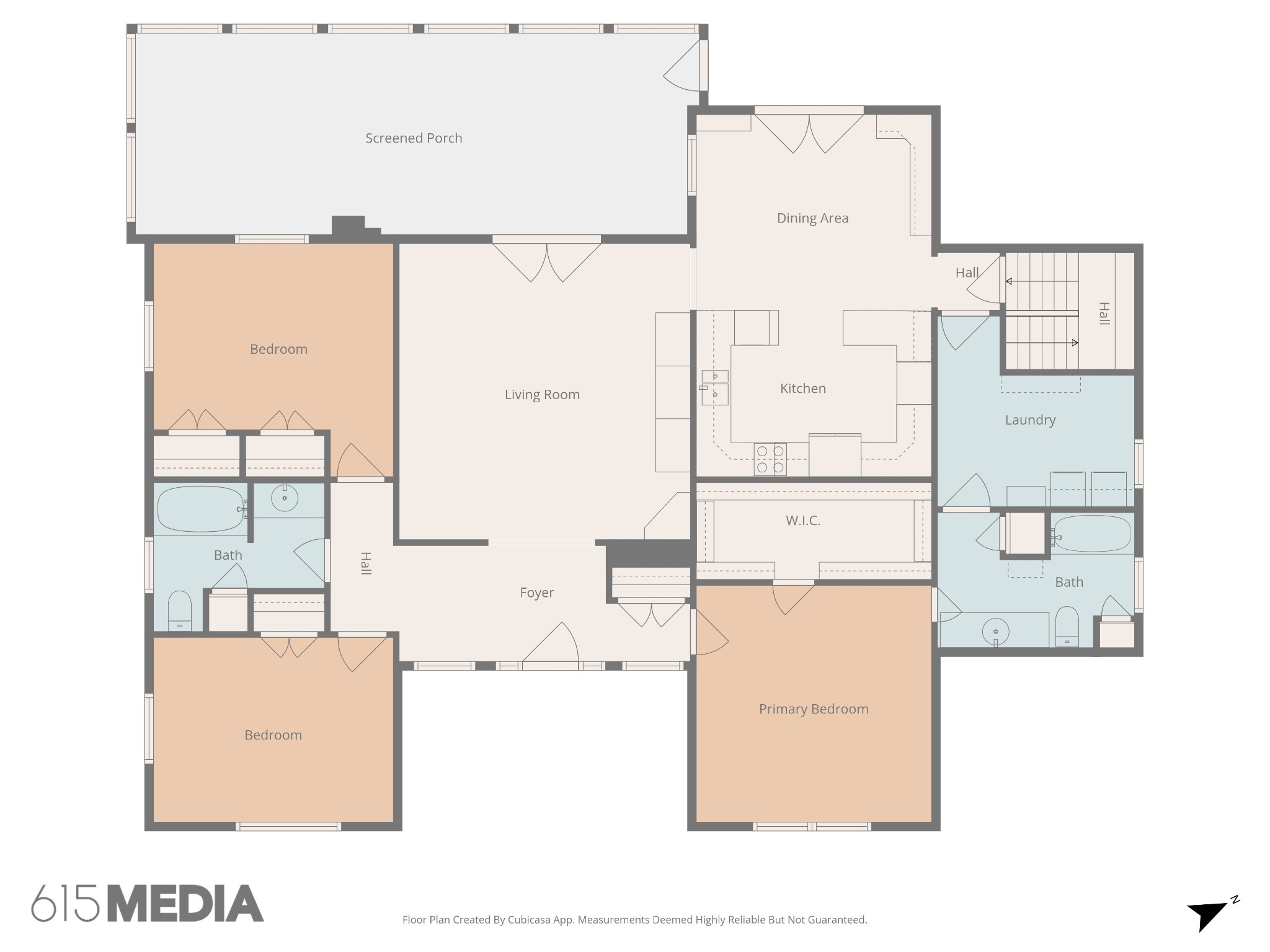 7875 Oscar Green Road Primm Springs, TN 38476 - Photo 43 of 44 a en suite bathroom with a bathtub and shower