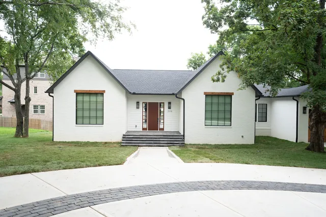 a view of a house with a outdoor space