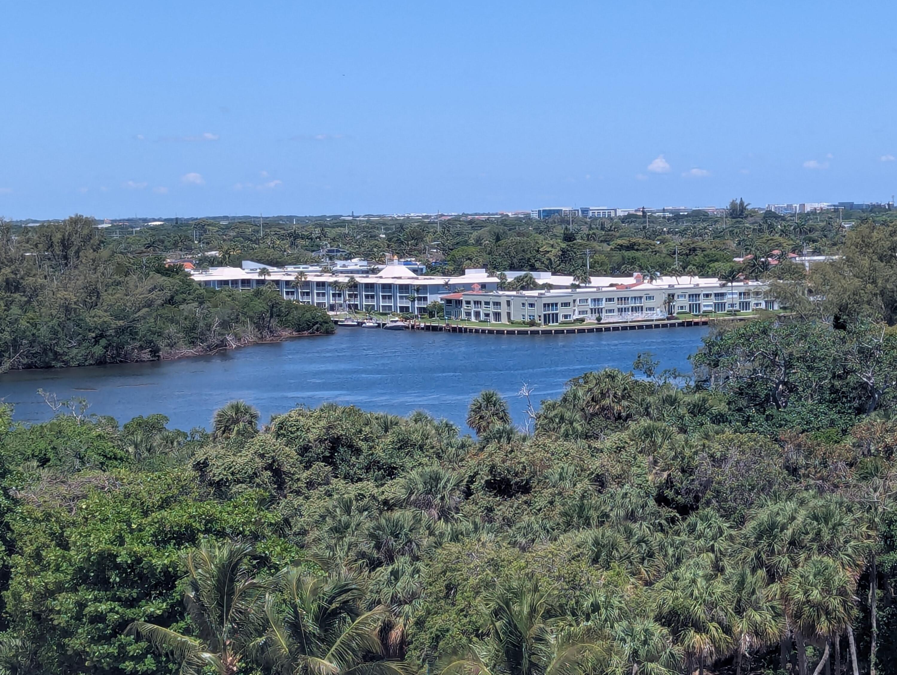 2121 North Ocean Boulevard, Unit 1006E Boca Raton, FL 33431 - Photo 36 of 64 a view of a city with sunset view