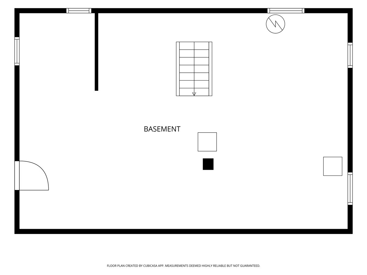 662 Searsmont Road Appleton, ME 04862 - Photo 47 of 47 Basement Plan