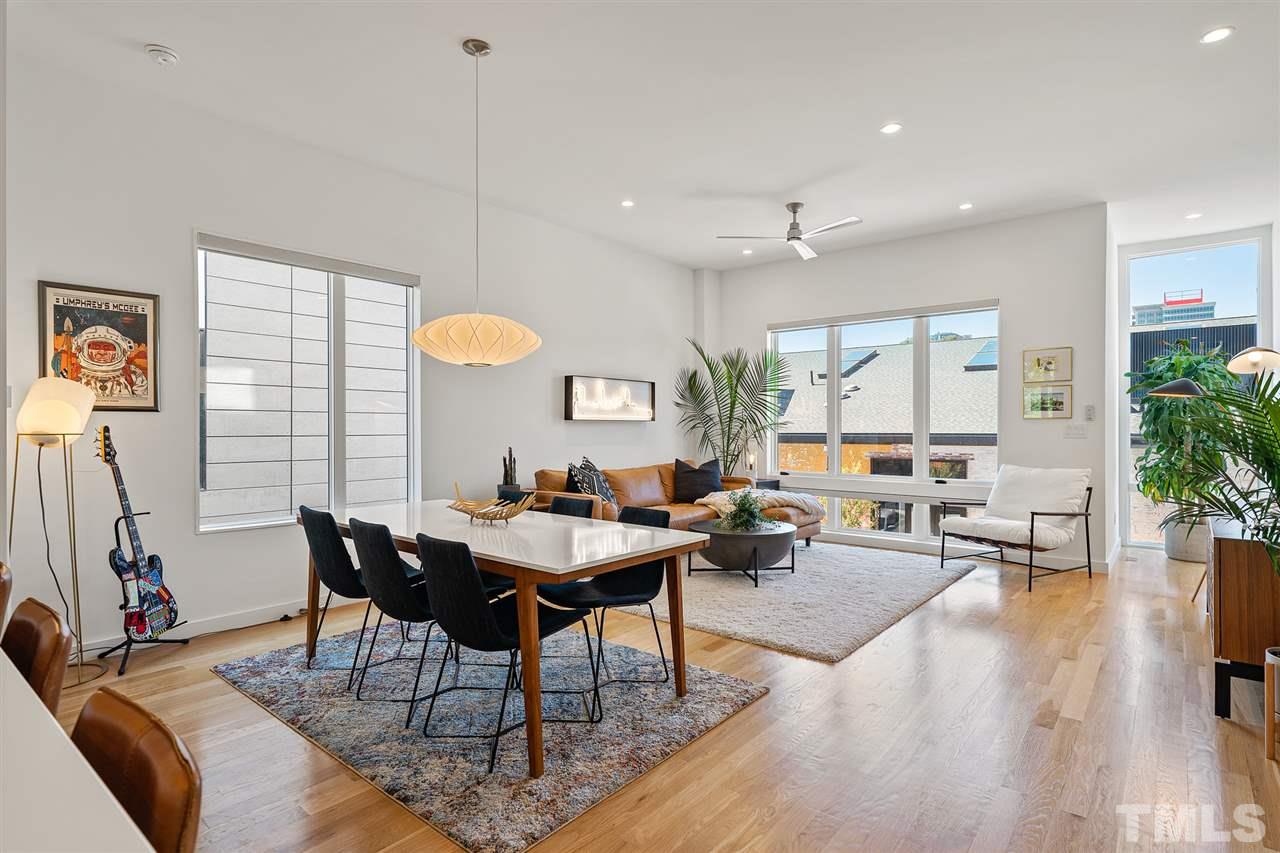 Living and Dining Space on main floor