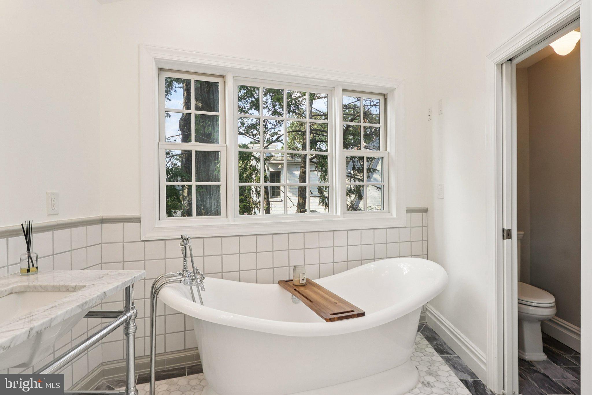 2322 South Arlington Ridge Road Arlington, VA 22202 - Photo 41 of 64 Soaking tub with private water closet