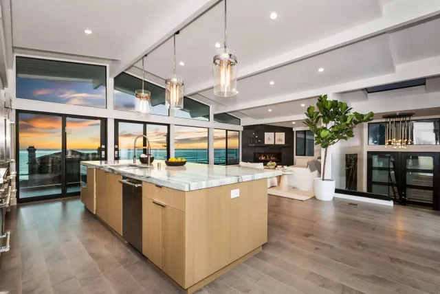 a terrace with seating space